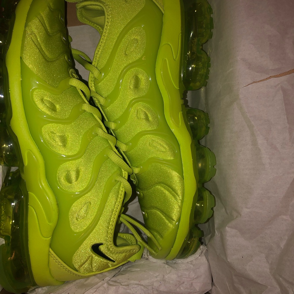 W Air Vapormax Plus Atomic GreenBlack Vert AtomiqurNoir